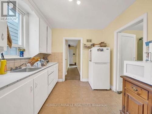 304 Donlands Avenue, Toronto (East York), ON - Indoor Photo Showing Kitchen With Double Sink