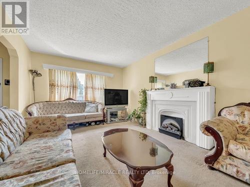 304 Donlands Avenue, Toronto (East York), ON - Indoor Photo Showing Living Room With Fireplace