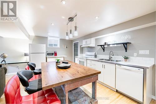 8 Nathan Avenue, Whitby (Brooklin), ON - Indoor Photo Showing Kitchen With Double Sink