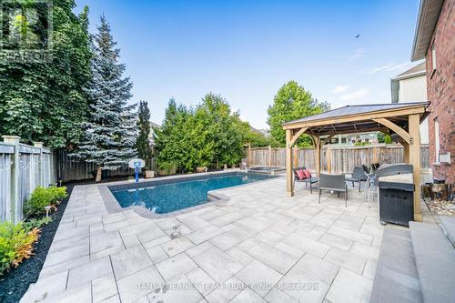 8 Nathan Avenue, Whitby (Brooklin), ON - Outdoor With In Ground Pool With Deck Patio Veranda With Backyard