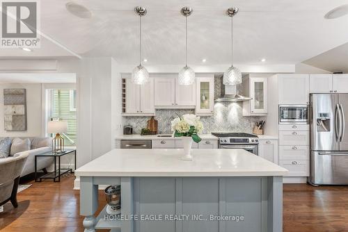 334 Riverdale Avenue, Toronto (Blake-Jones), ON - Indoor Photo Showing Kitchen With Upgraded Kitchen