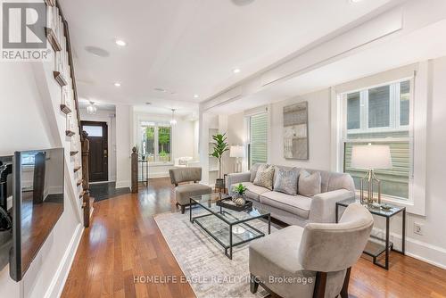 334 Riverdale Avenue, Toronto (Blake-Jones), ON - Indoor Photo Showing Living Room