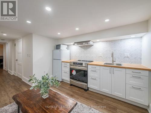 334 Riverdale Avenue, Toronto (Blake-Jones), ON - Indoor Photo Showing Kitchen