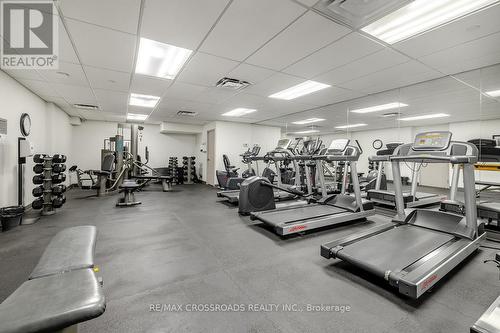 1203 - 10 Kenneth Avenue, Toronto (Willowdale East), ON - Indoor Photo Showing Gym Room