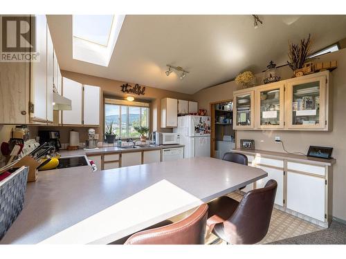 4242 De Roo Road, Vernon, BC - Indoor Photo Showing Kitchen With Double Sink