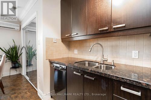 203 - 71 Jonesville Crescent, Toronto (Victoria Village), ON - Indoor Photo Showing Kitchen With Double Sink