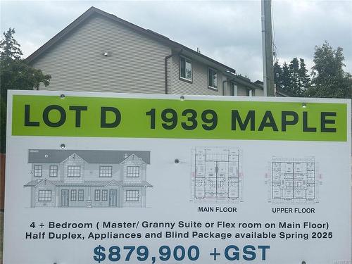 Lot D Maple Ave South, Sooke, BC - 