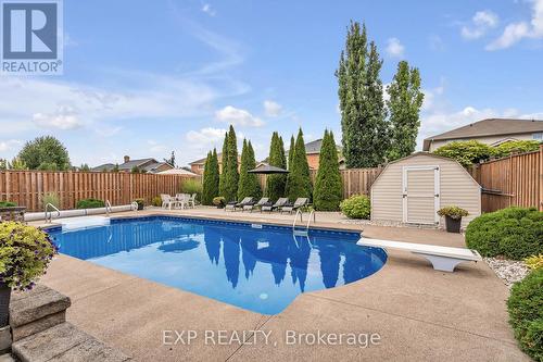 7689 Mount Carmel Boulevard, Niagara Falls, ON - Outdoor With In Ground Pool With Backyard