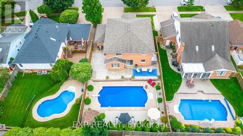 7689 Mount Carmel Boulevard, Niagara Falls, ON - Outdoor With In Ground Pool With Deck Patio Veranda