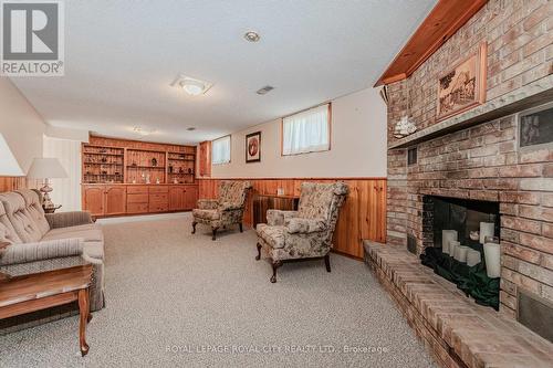 108 Brant Avenue, Guelph (Brant), ON - Indoor Photo Showing Other Room With Fireplace