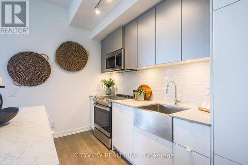 Lph14 - 270 Dufferin Street, Toronto (South Parkdale), ON - Indoor Photo Showing Kitchen With Upgraded Kitchen