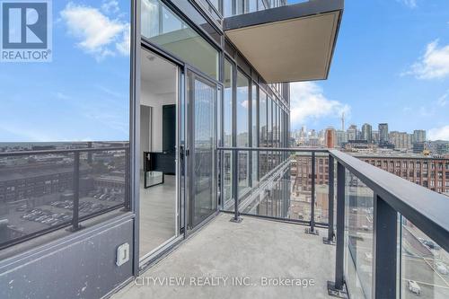 1104 - 270 Dufferin Street, Toronto, ON - Outdoor With Balcony With View With Exterior