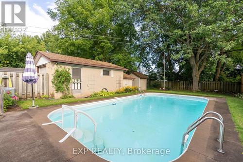 6326 Doreen Drive, Niagara Falls, ON - Outdoor With In Ground Pool With Backyard