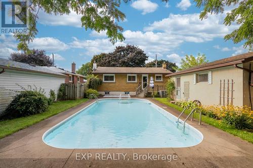 6326 Doreen Drive, Niagara Falls, ON - Outdoor With In Ground Pool