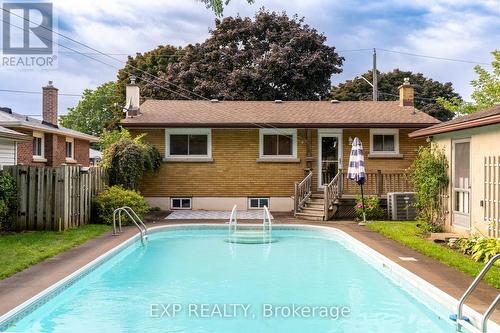 6326 Doreen Drive, Niagara Falls, ON - Outdoor With In Ground Pool With Deck Patio Veranda