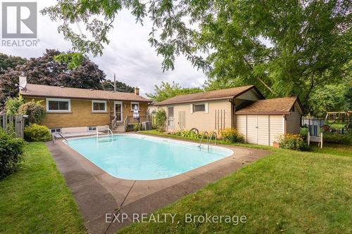 6326 Doreen Drive, Niagara Falls, ON - Outdoor With In Ground Pool