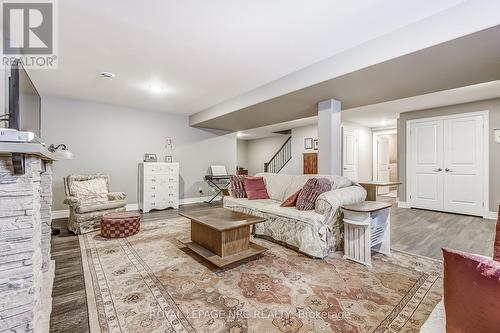 8 Cobblestone Drive, Niagara-On-The-Lake (St. Davids), ON - Indoor Photo Showing Living Room With Fireplace