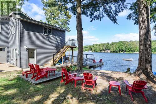 10 Kellington Point Road, Parry Sound, ON - Outdoor With Body Of Water With Deck Patio Veranda