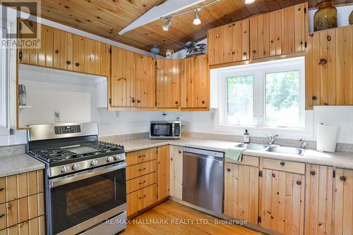 10 Kellington Point Road, Parry Sound, ON - Indoor Photo Showing Kitchen With Double Sink