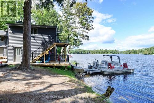 10 Kellington Point Road, Parry Sound, ON - Outdoor With Body Of Water With Deck Patio Veranda