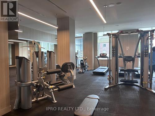 113 - 8 Nahani Way, Mississauga (Hurontario), ON - Indoor Photo Showing Gym Room