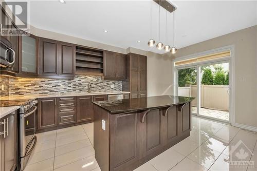 Upgraded Chef's Kitchen - 231 Des Soldats-Riendeau Street, Ottawa, ON - Indoor Photo Showing Kitchen With Upgraded Kitchen