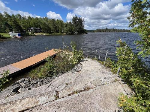 Exterior - 380 Ch. Du Lac-Cameron, Saint-Eugène-De-Guigues, QC - Outdoor With Body Of Water With View