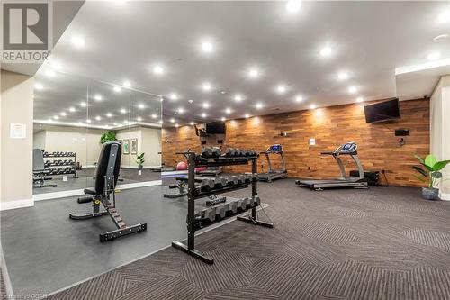 1878 Gordon Street Unit# 307, Guelph, ON - Indoor Photo Showing Gym Room