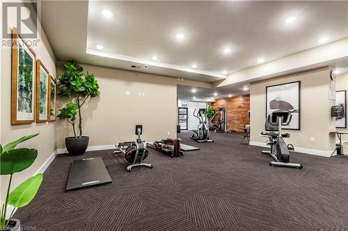 1878 Gordon Street Unit# 307, Guelph, ON - Indoor Photo Showing Gym Room