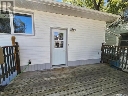 205 1St Avenue Nw, Weyburn, SK - Outdoor With Deck Patio Veranda With Exterior