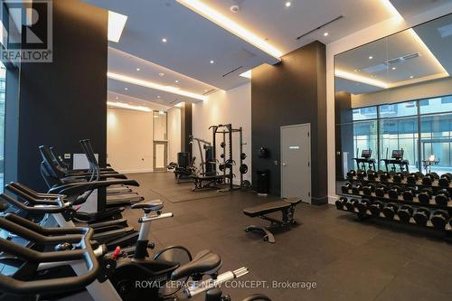 505 - 2450 Old Bronte Road, Oakville (Palermo West), ON - Indoor Photo Showing Gym Room