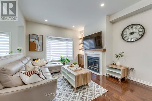 4262 Vivaldi Road, Burlington (Alton), ON - Indoor Photo Showing Living Room With Fireplace