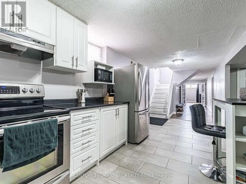 7182 Harwick Drive, Mississauga (Malton), ON - Indoor Photo Showing Kitchen With Stainless Steel Kitchen