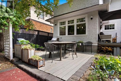 115 Leopold Crescent, Regina, SK - Outdoor With Deck Patio Veranda With Exterior