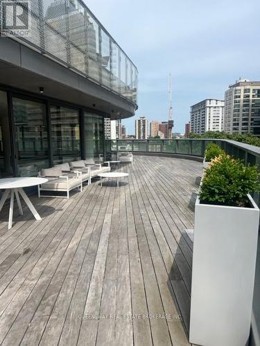 3708 - 11 Wellesley Street, Toronto (Bay Street Corridor), ON - Outdoor With Deck Patio Veranda