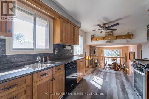 613 Christopher Road, Peterborough (Ashburnham), ON - Indoor Photo Showing Kitchen With Double Sink