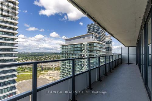 3902 - 20 Shore Breeze Drive, Toronto (Mimico), ON - Outdoor With Balcony With View With Exterior