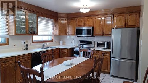 37 Charrington Crescent, Toronto (Glenfield-Jane Heights), ON - Indoor Photo Showing Kitchen With Double Sink