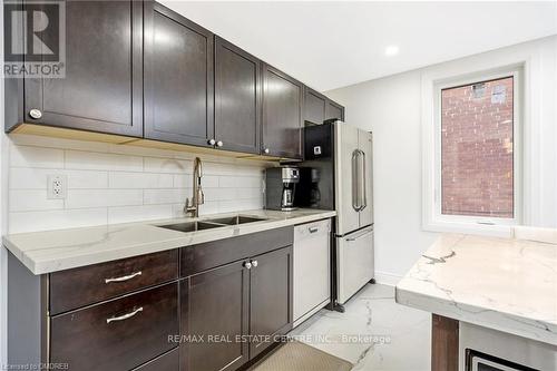 323 Kipling Avenue, Toronto (New Toronto), ON - Indoor Photo Showing Kitchen With Double Sink