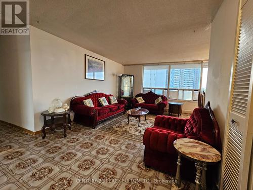 601 - 3390 Weston Road, Toronto (Humbermede), ON - Indoor Photo Showing Living Room