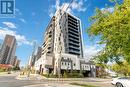 1208 - 128 King Street N, Waterloo, ON  - Outdoor With Balcony With Facade 