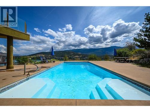 55 Kalamalka Lakeview Drive Unit# 6, Vernon, BC - Outdoor With In Ground Pool With View