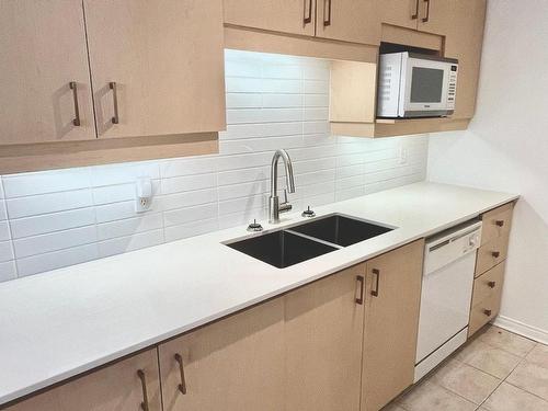 Cuisine - 706-505 Rue St-Francois, Brossard, QC - Indoor Photo Showing Kitchen With Double Sink