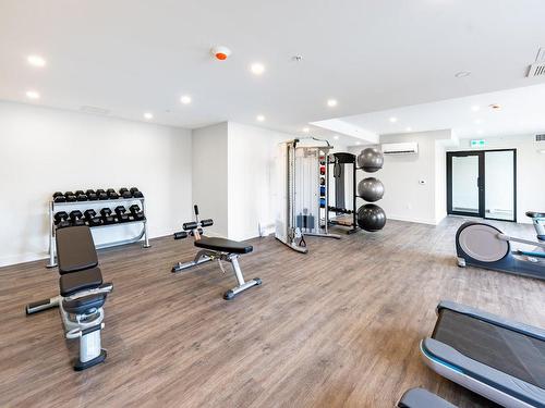 Exercise room - 108-10120 Rue Lauraine-Vaillancourt, Montréal (Ahuntsic-Cartierville), QC - Indoor Photo Showing Gym Room