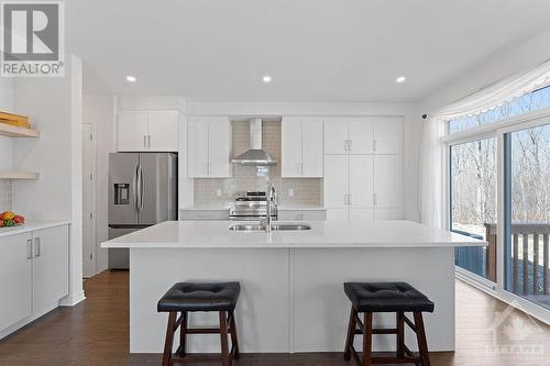 655 Persimmon Way, Ottawa, ON - Indoor Photo Showing Kitchen With Double Sink With Upgraded Kitchen