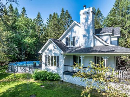 Vue d'ensemble - 110 7E Rang, Mont-Tremblant, QC - Outdoor With Deck Patio Veranda