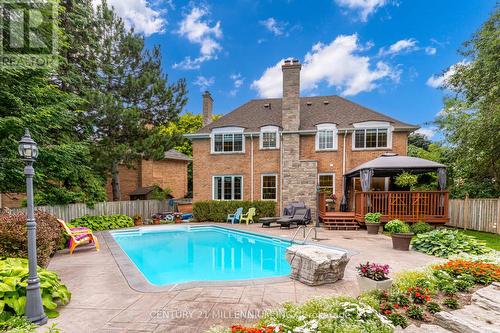 40 Parkend Avenue, Brampton (Brampton South), ON - Outdoor With In Ground Pool With Deck Patio Veranda