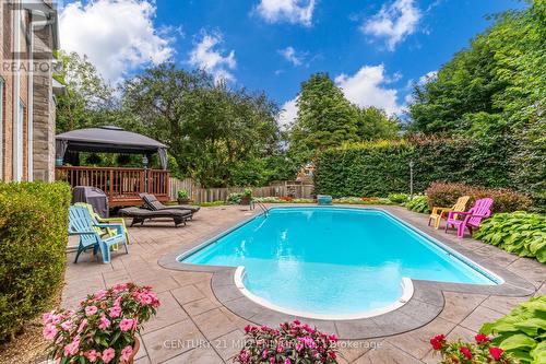 40 Parkend Avenue, Brampton (Brampton South), ON - Outdoor With In Ground Pool With Deck Patio Veranda With Backyard