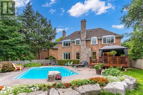 40 Parkend Avenue, Brampton (Brampton South), ON - Outdoor With In Ground Pool With Deck Patio Veranda With Backyard