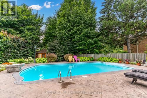 40 Parkend Avenue, Brampton (Brampton South), ON - Outdoor With In Ground Pool With Backyard